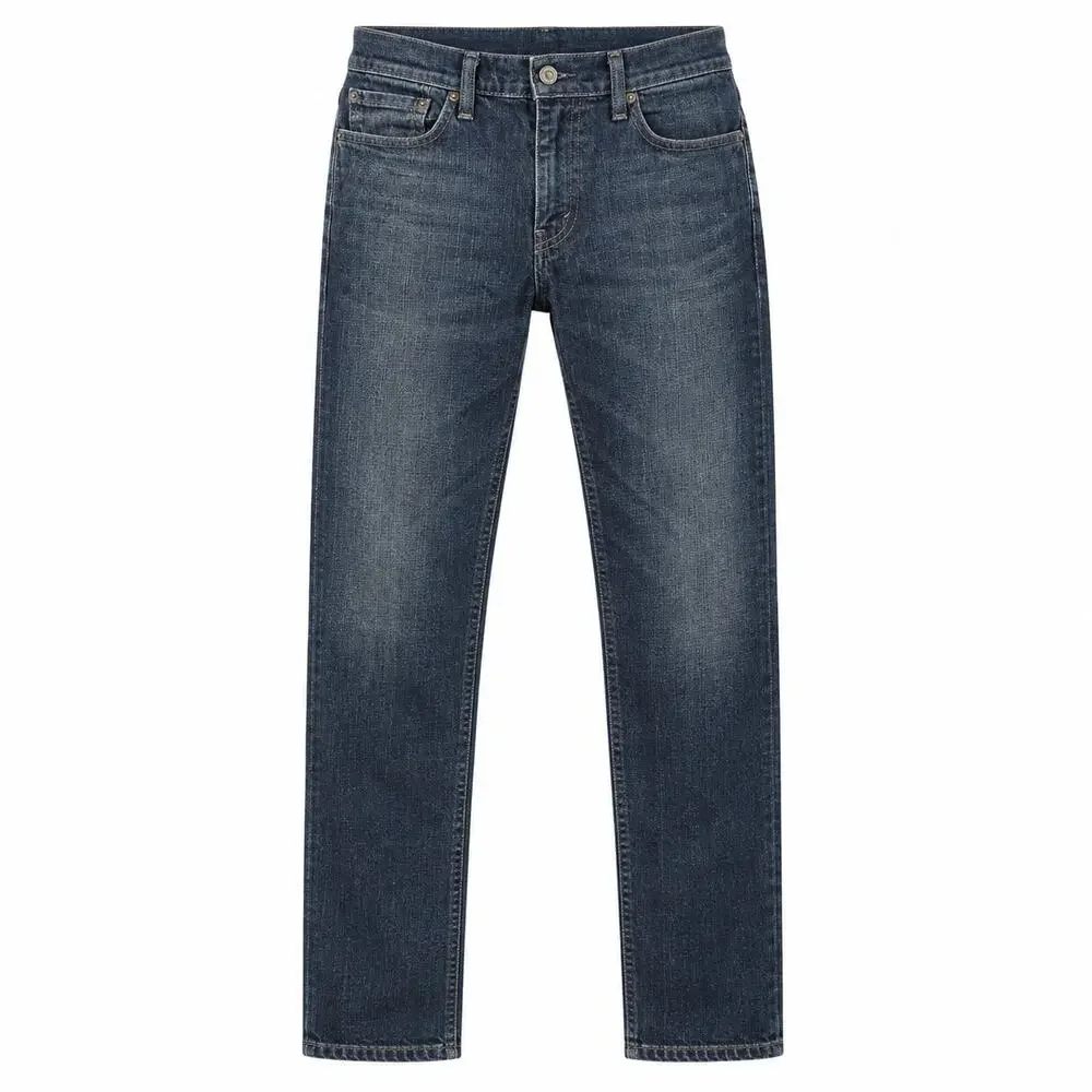 Levi's 511 Slim Fit Jeans Mens 32x32 Dark Indigo Off Track Wash Blank Red Tab